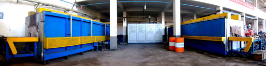 齒套熱處理生產(chǎn)線(xiàn)