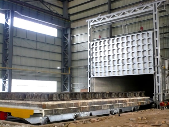 大型臺(tái)車(chē)爐