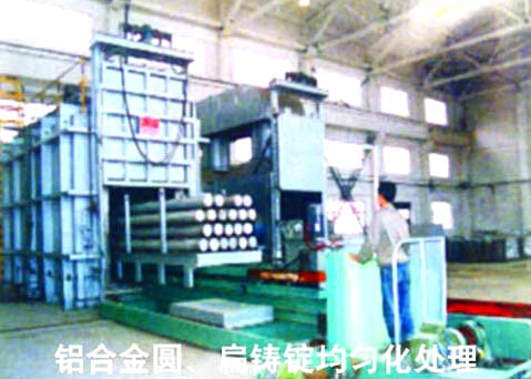 鋁合金圈、扁鑄錠均勻化處理